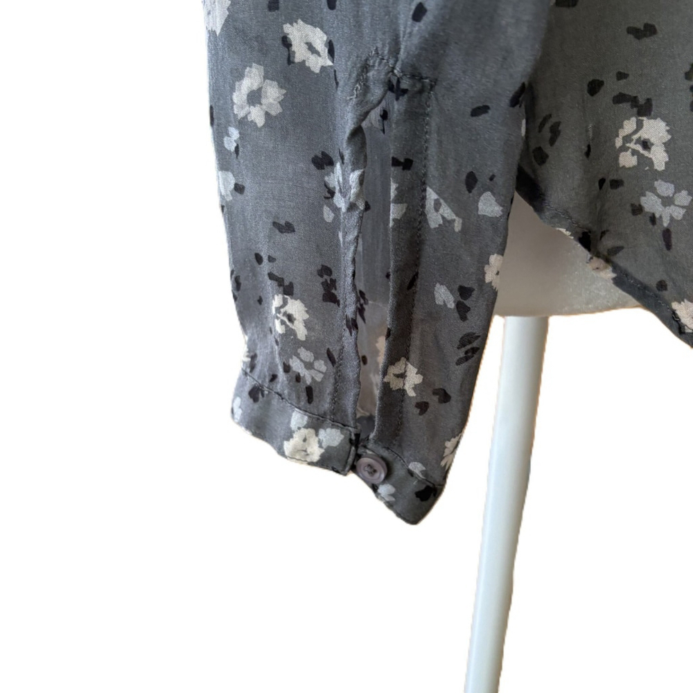 Anthropologie Cloth & Stone Floral Blouse Extra Small - Picture 6 of 13
